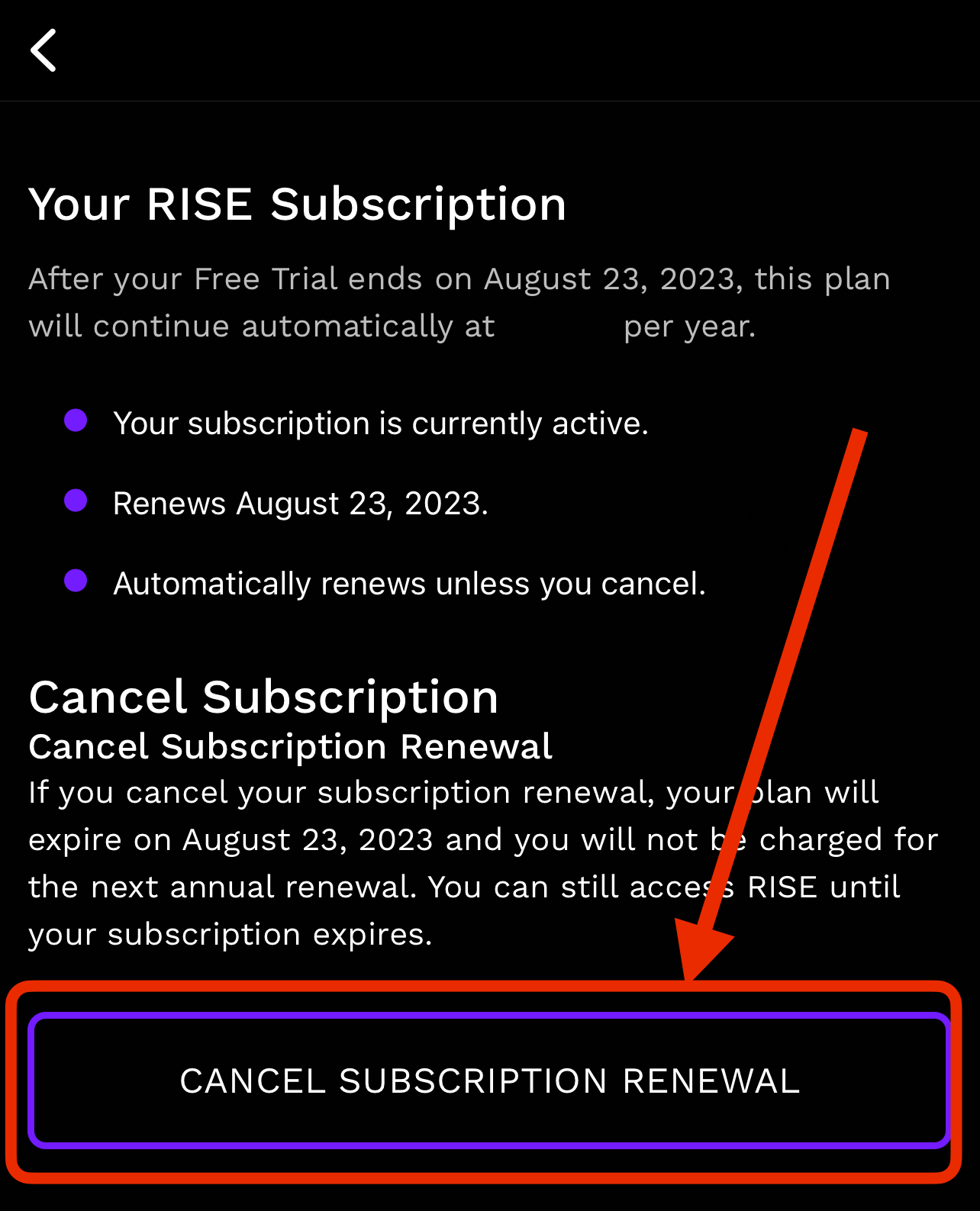 How to cancel my trial or subscription? – Rise Science